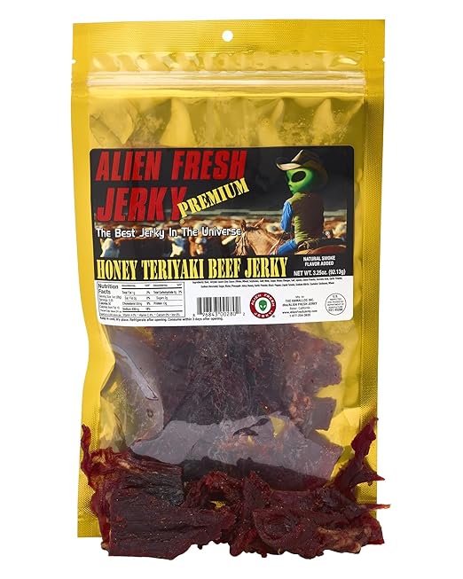 Alien fresh jerky Honey teriyaki