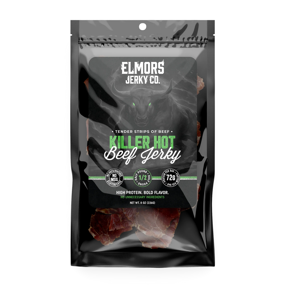 Elmors Jerky Hot killer