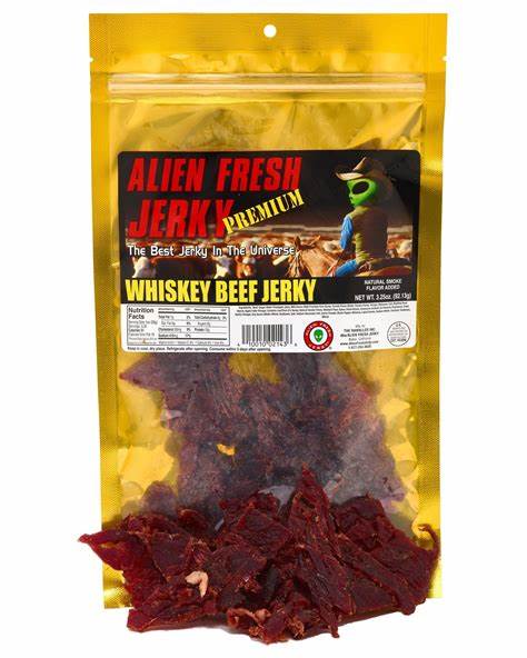 Alien fresh jerky whiskey