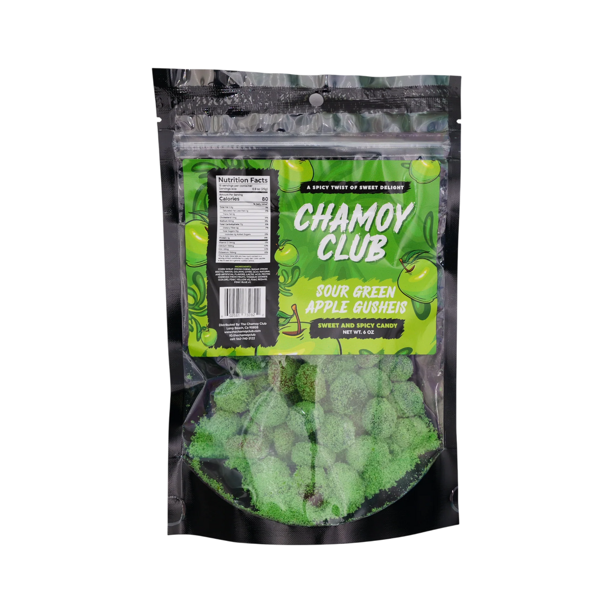 Chamoy club sour gusher apple