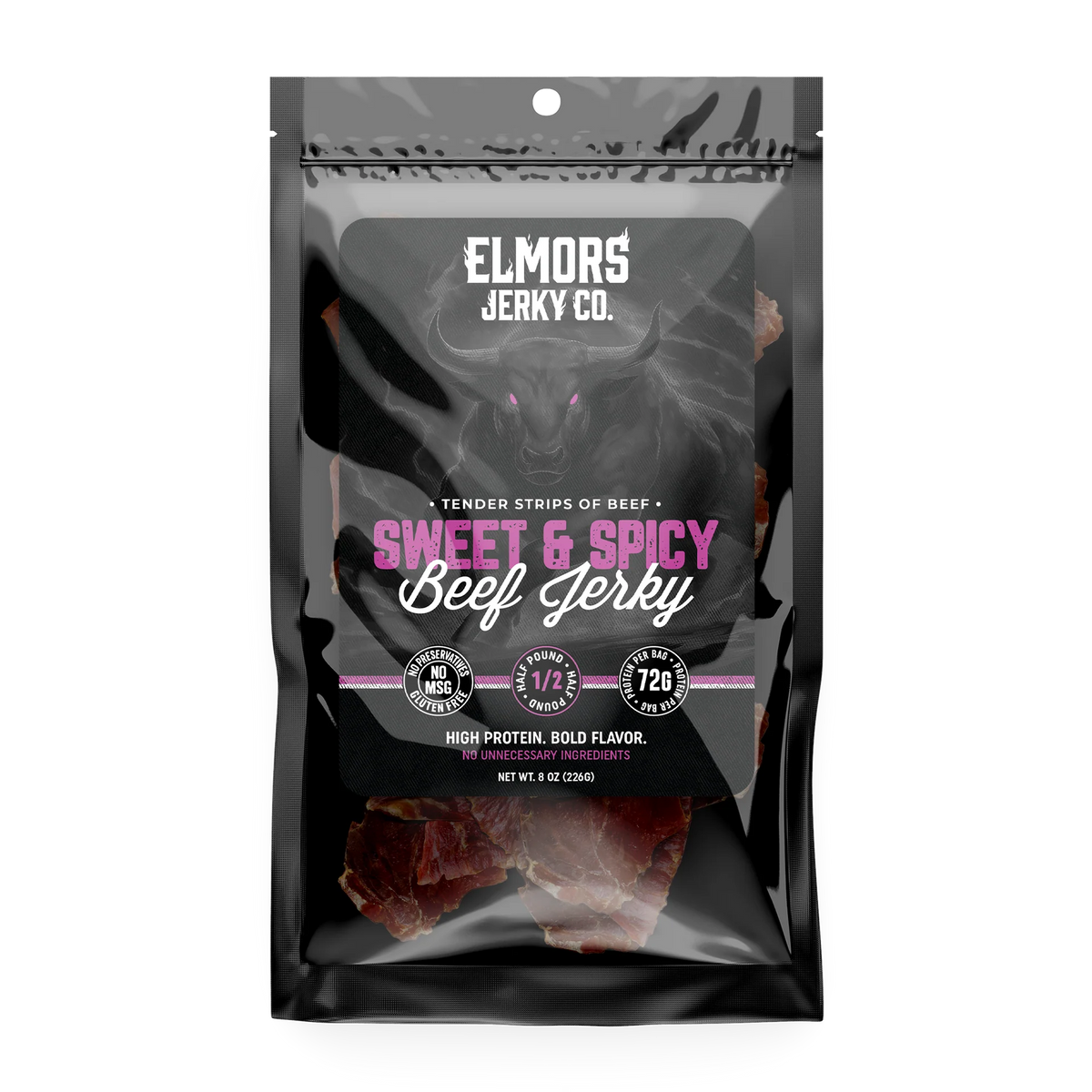 Elmors Jerky sweet & Spicy