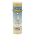Crystal Energy Pillar Candle with Crystal Pendant
