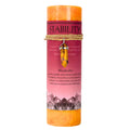 Crystal Energy Pillar Candle with Crystal Pendant