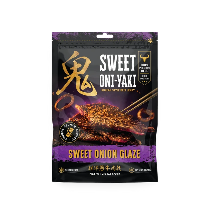 Sweet Oni-Yaki: Korean Style Beef Jerky (2.5 oz)