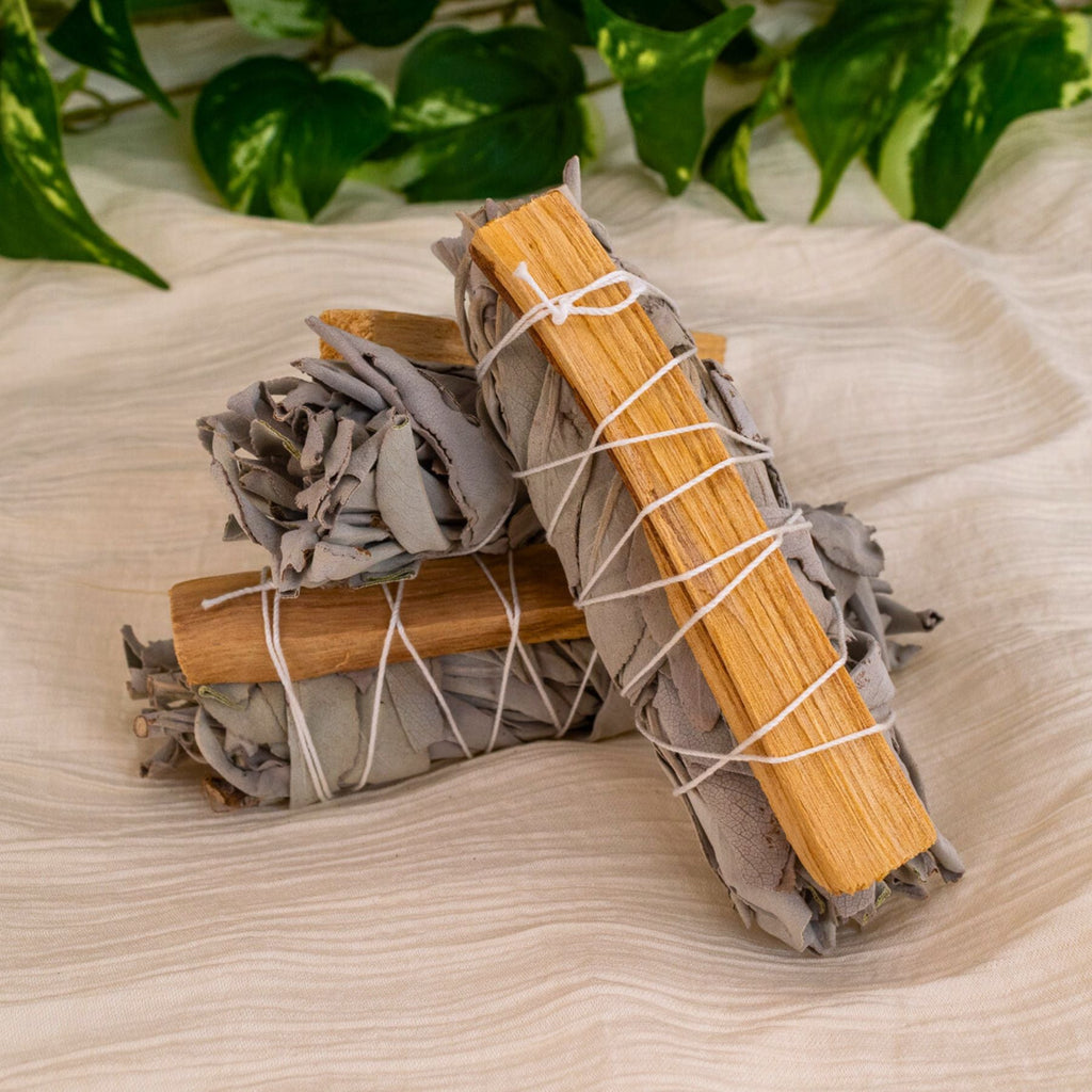 White Sage with Palo Santo Smudge Stick